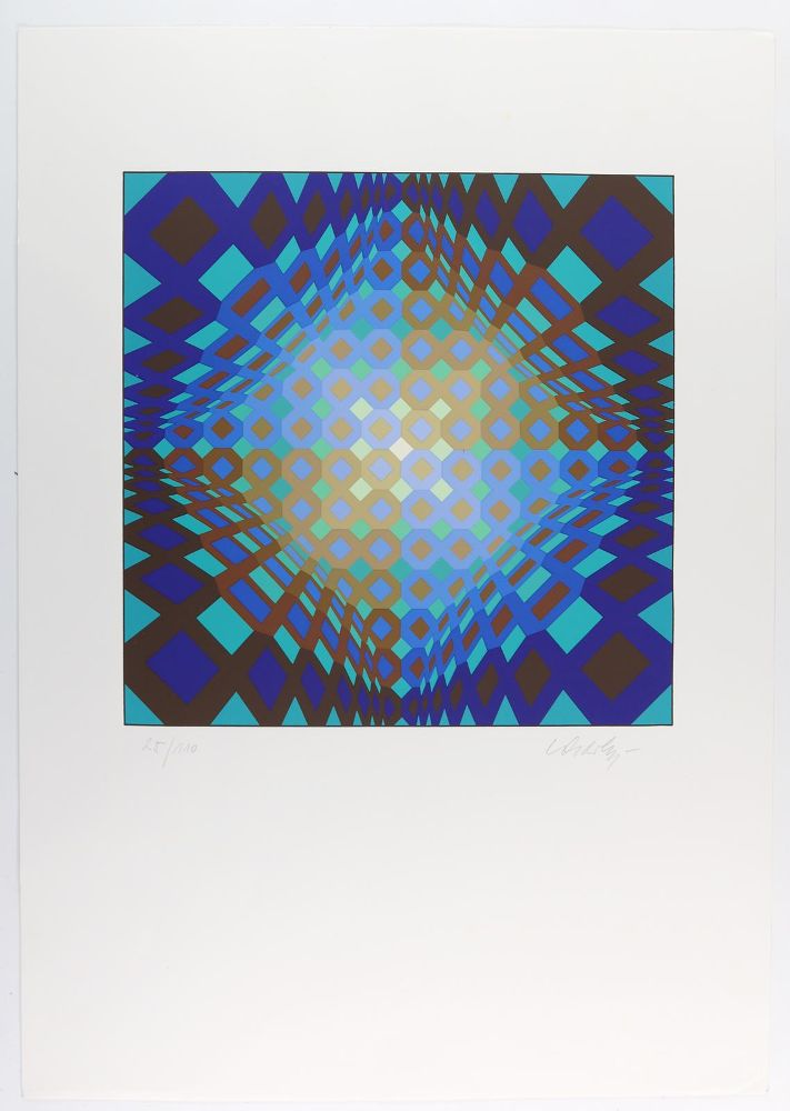 Große Abbildung Nr.1: 144-4455 Vasarely, Victor: (Künstlergraphik)