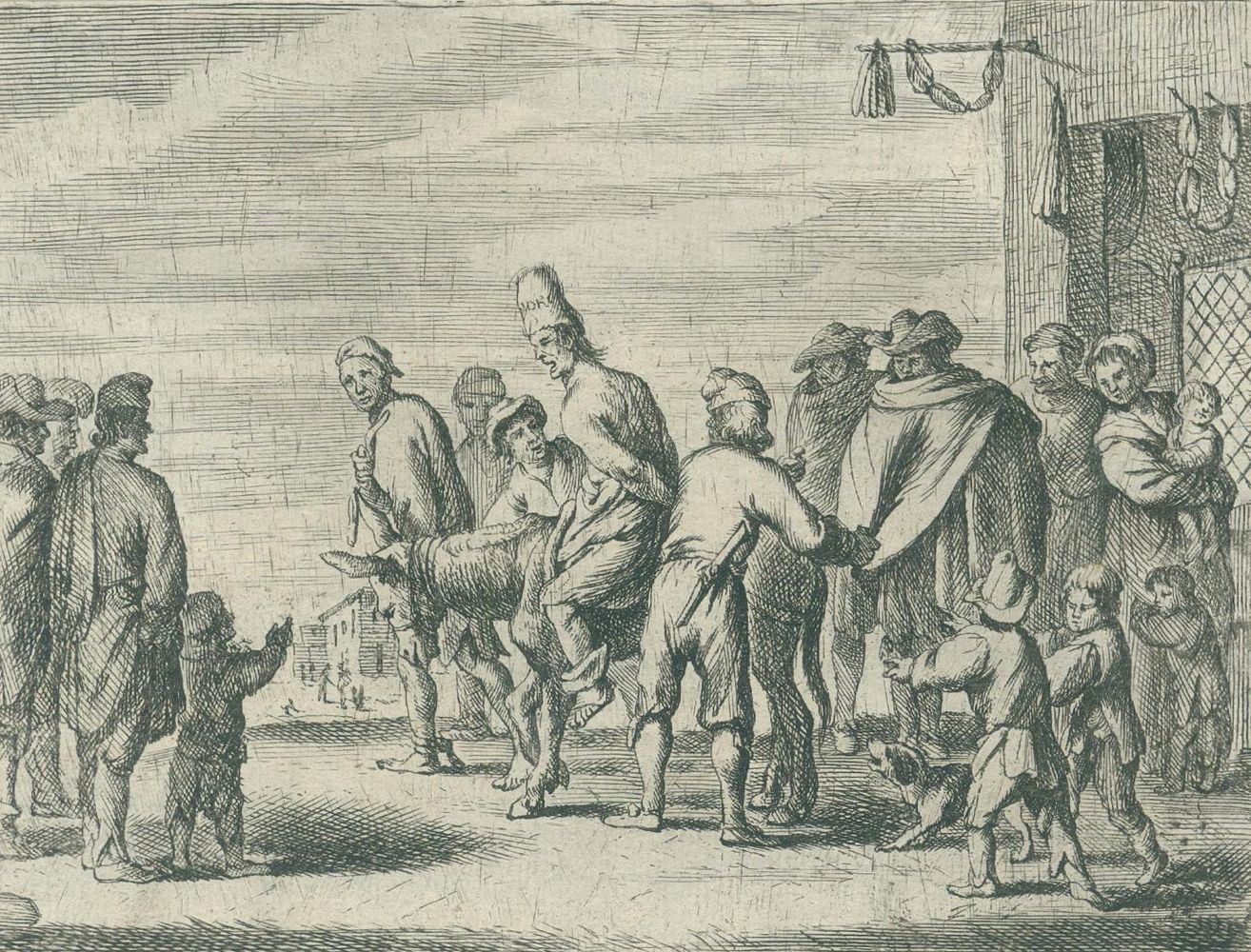 Große Abbildung Nr.3: 144-4472 Wael, Cornelis de: (Künstlergraphik)