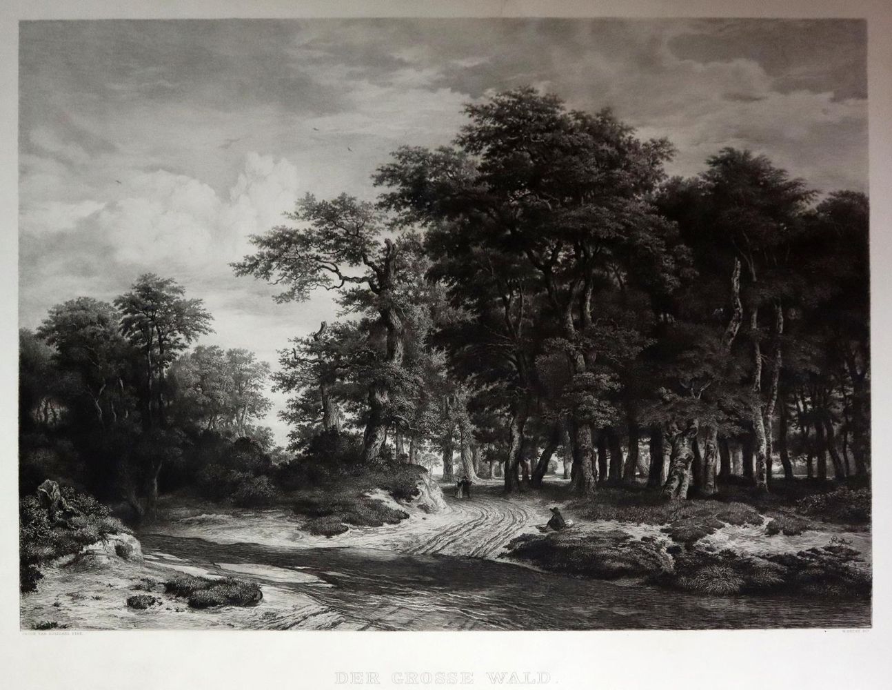 Große Abbildung Nr.4: 144-4474 Wald.: (Künstlergraphik)