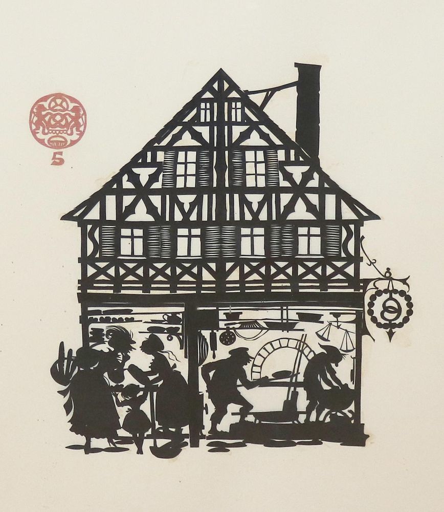 Große Abbildung Nr.1: 144-4477 Walter, Luise: (Künstlergraphik)