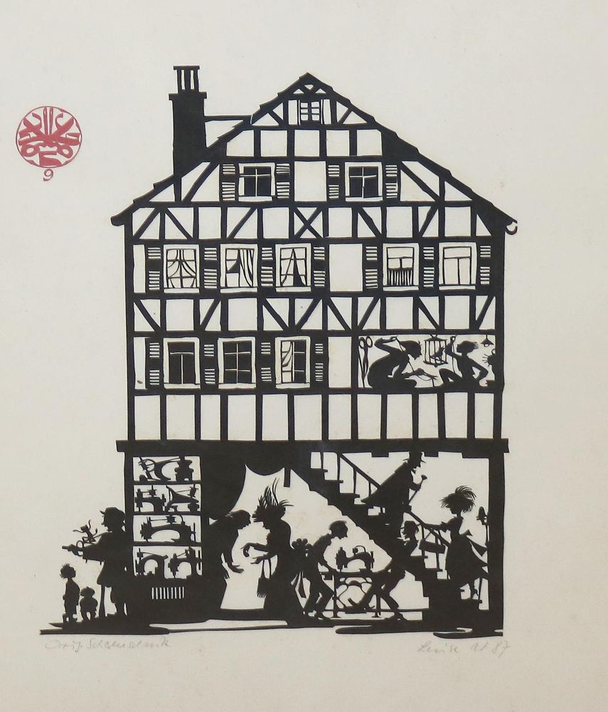Große Abbildung Nr.2: 144-4477 Walter, Luise: (Künstlergraphik)
