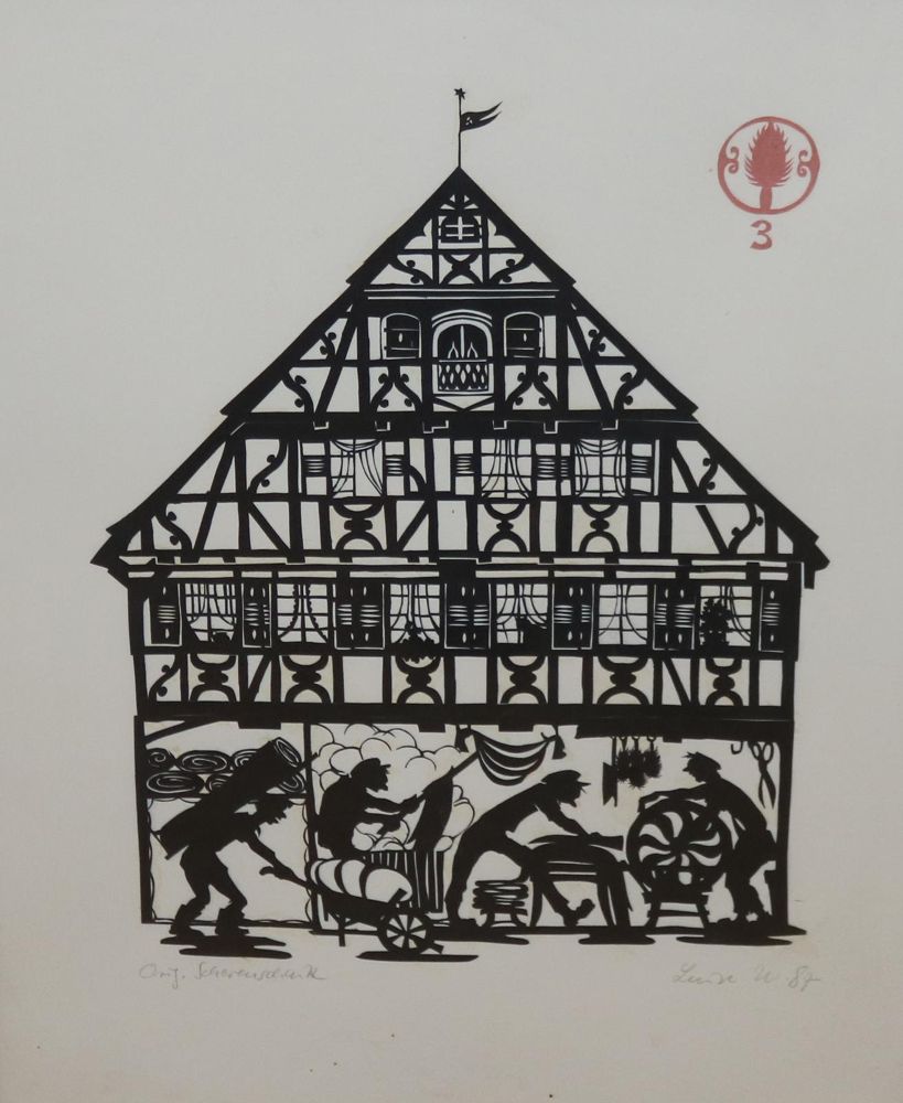 Große Abbildung Nr.9: 144-4477 Walter, Luise: (Künstlergraphik)