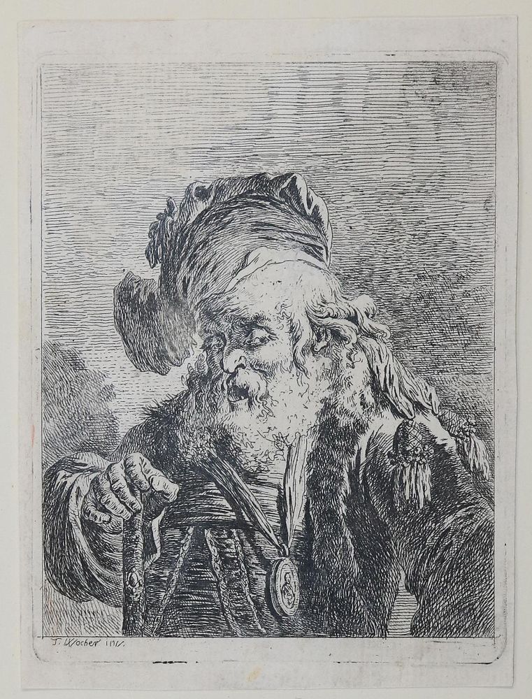 Große Abbildung Nr.1: 144-4503 Wocher, Tiberius Domenikus: (Künstlergraphik)