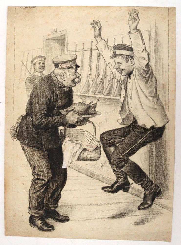 Große Abbildung Nr.2: 144-4534 Zopf, Carl: (Künstlergraphik)