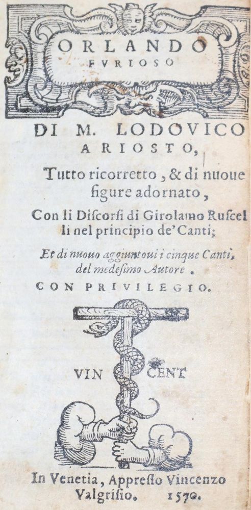 Große Abbildung Nr.5: 144-46 Ariosto,L.: (Einband)