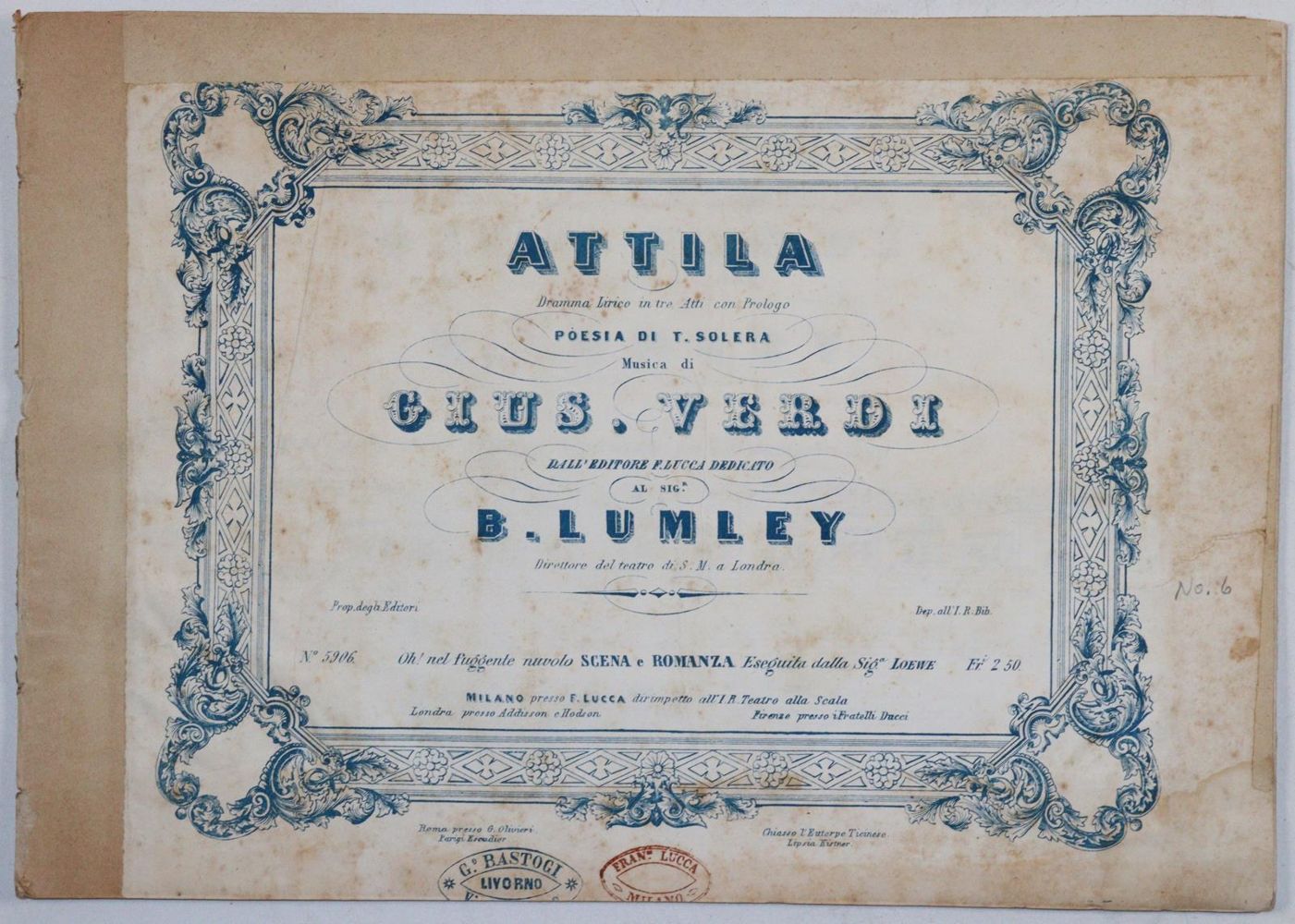 Große Abbildung Nr.2: 144-460 Verdi,G.: (Musik)