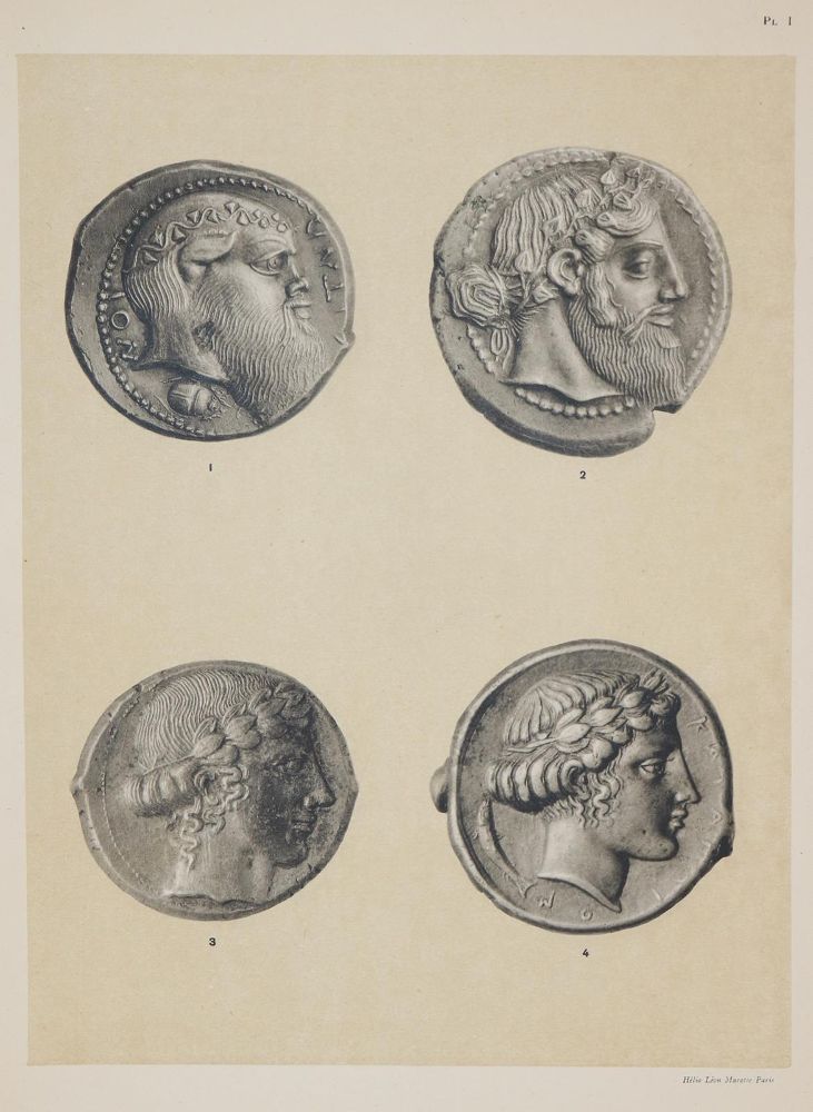 Große Abbildung Nr.1: 144-466 Hill,G.F.: (Numismatik u. Siegelkunde, Medaillen, Griechenland)