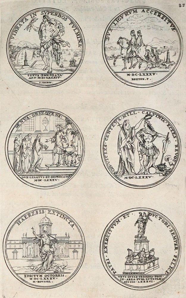 Große Abbildung Nr.5: 144-471 Menestrier,C.F.: (Numismatik u. Siegelkunde, Medaillen)