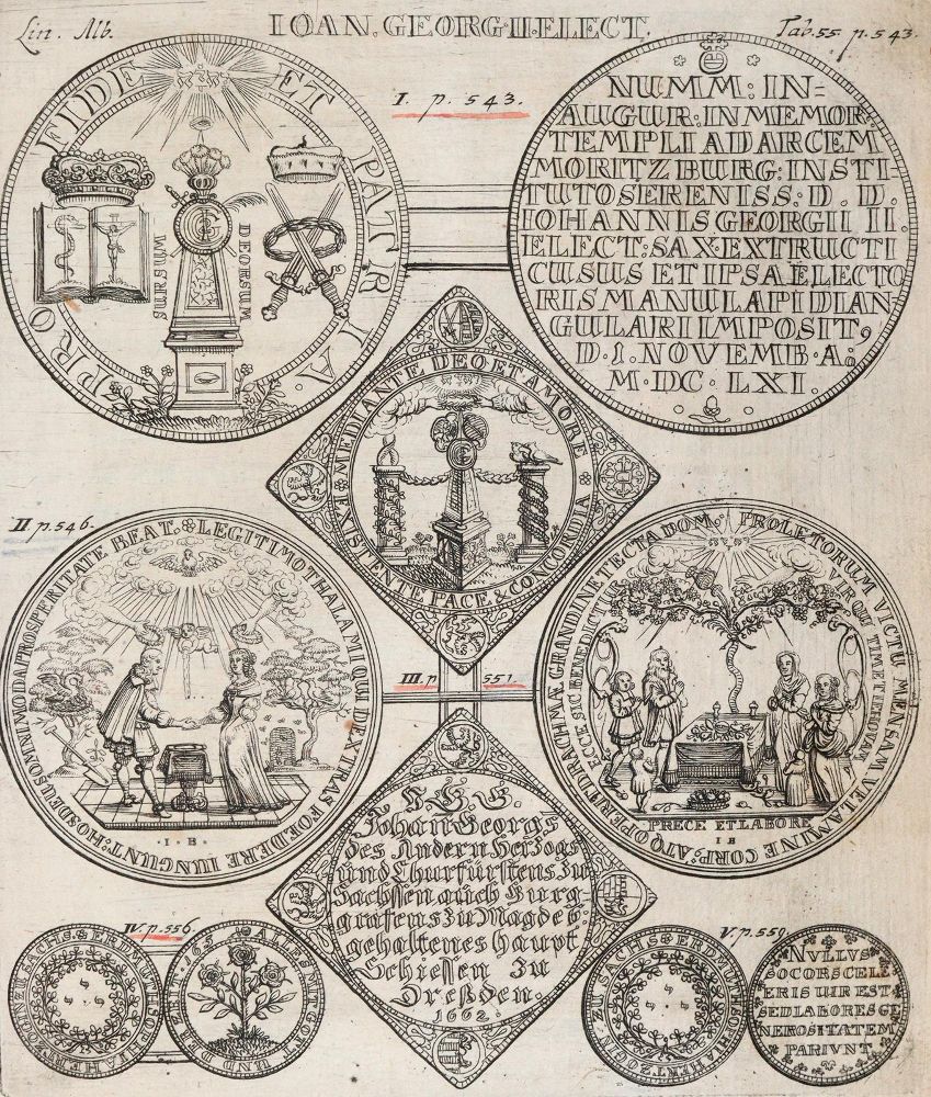 Große Abbildung Nr.2: 144-473 (Tentzel,E.W.).: (Numismatik u. Siegelkunde, Medaillen)