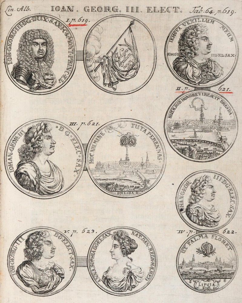 Große Abbildung Nr.3: 144-473 (Tentzel,E.W.).: (Numismatik u. Siegelkunde, Medaillen)