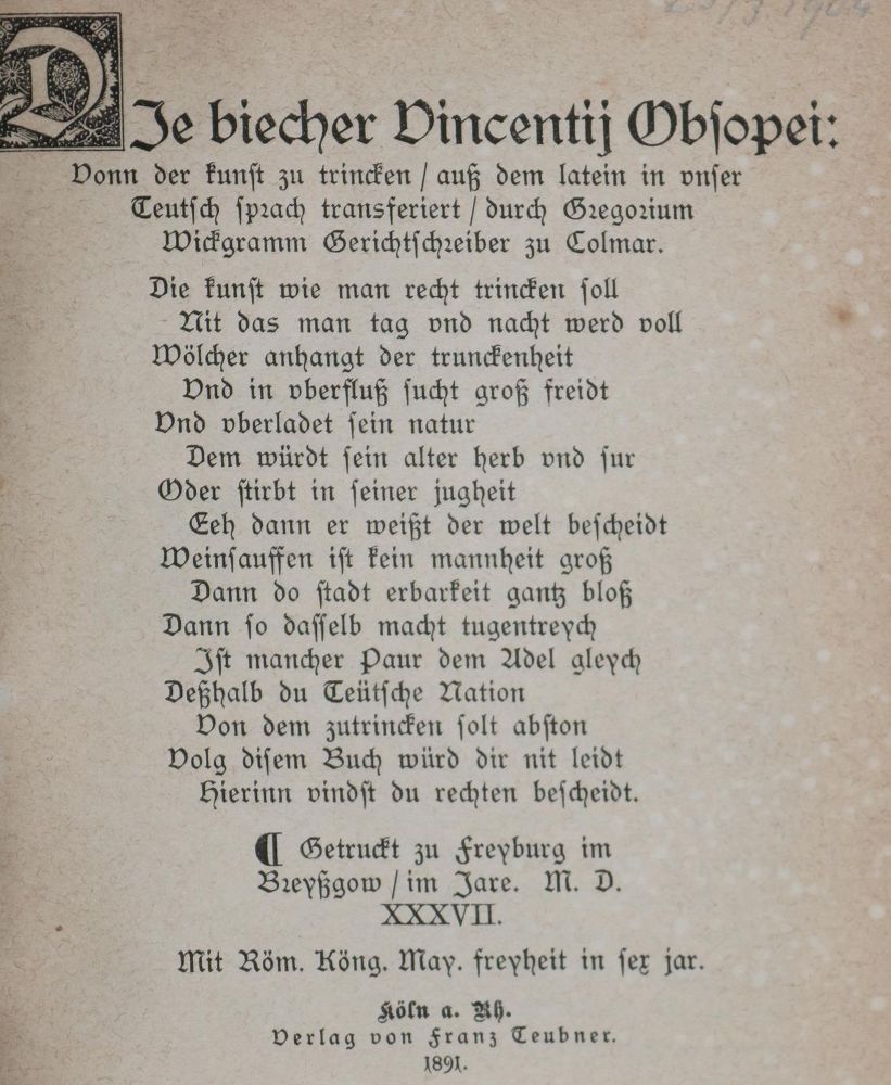 Große Abbildung Nr.1: 144-484 Rückgänge aus: (Varia)