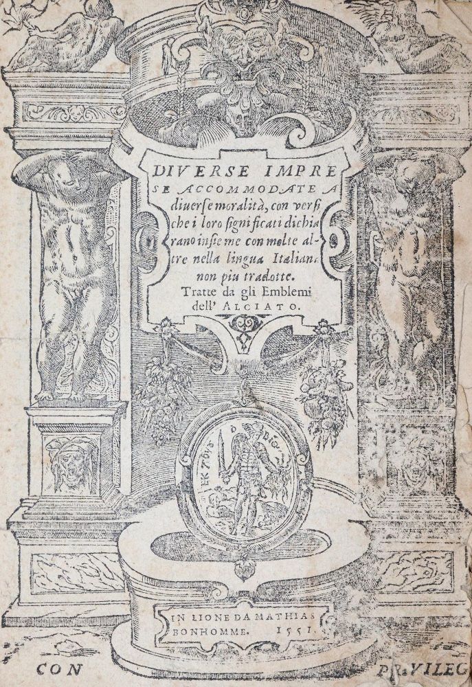 Große Abbildung Nr.1: 144-49 Alciati,A.: (Emblemata)