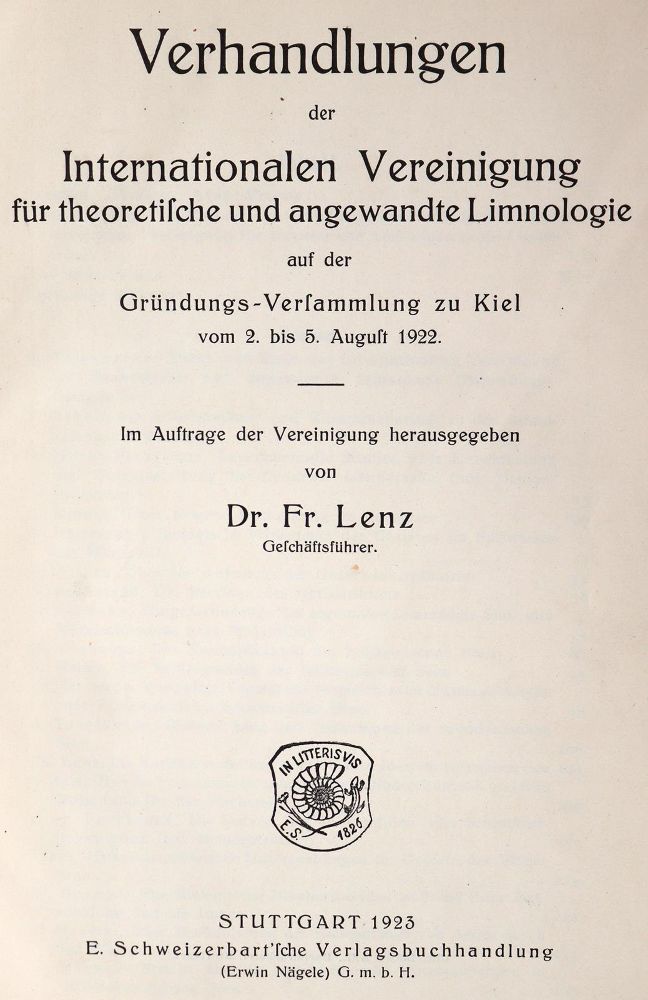 Große Abbildung Nr.1: 144-494 Lenz,F. (Hrsg.).: (Seewesen)
