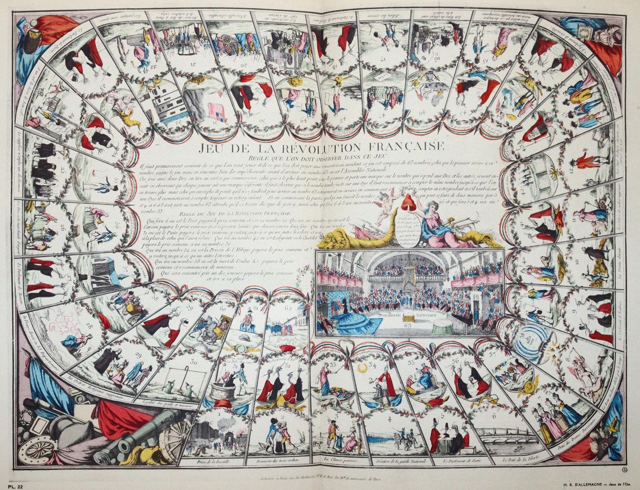 Große Abbildung Nr.5: 144-497 D'Allemagne,H.R.: (Spiele)