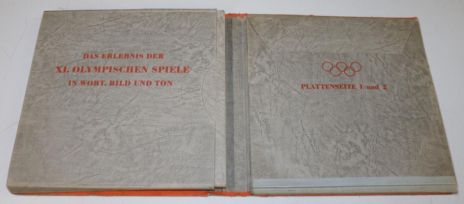 Große Abbildung Nr.3: 144-505 Olympia-Tonbuch: (Sport, Olympiade)