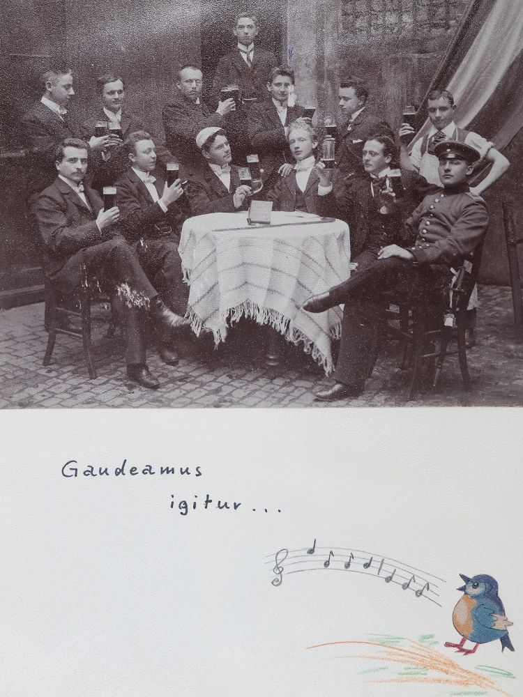 Große Abbildung Nr.2: 144-513 Sammlung Studentika.: (Studentika und Hochschulen)