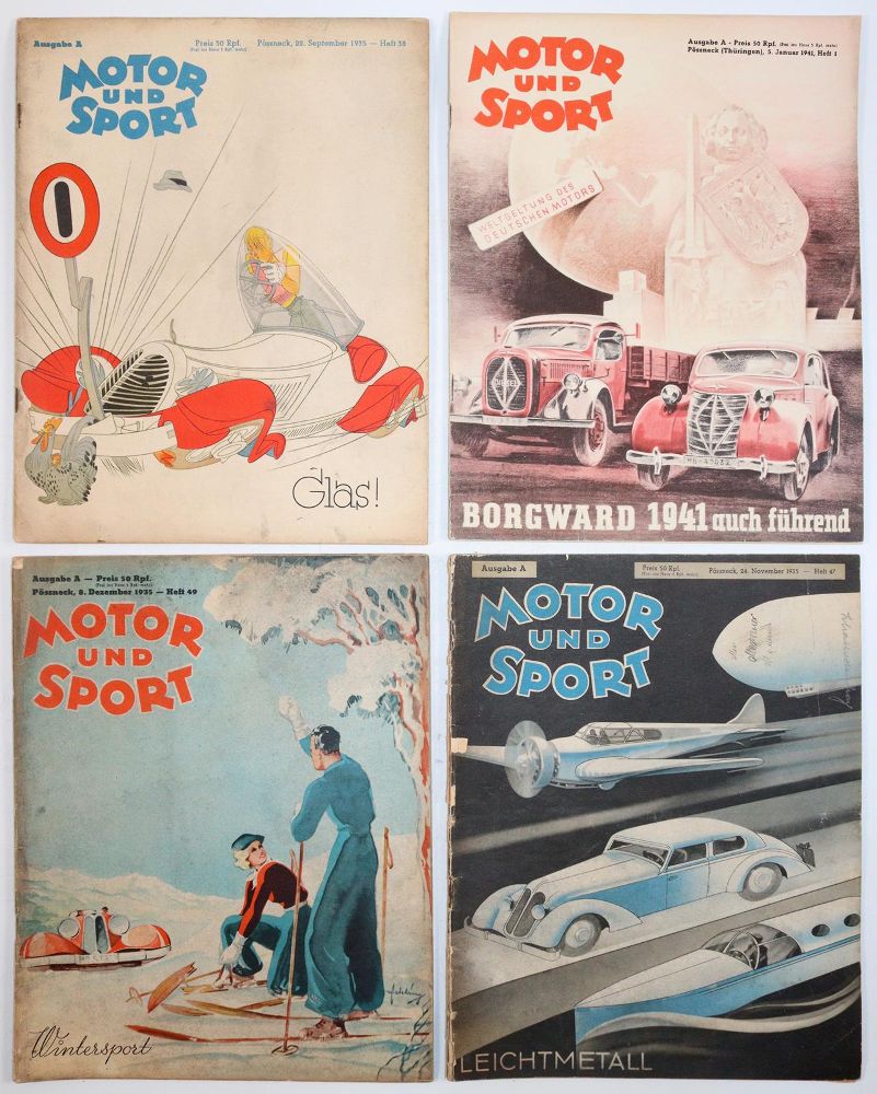 Große Abbildung Nr.1: 144-517 Motor und Sport.: (Zeitschriften und Zeitungen)