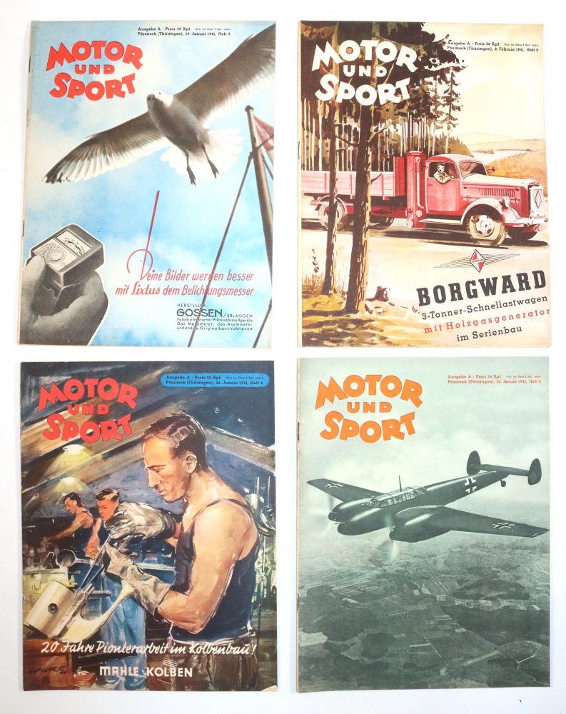 Große Abbildung Nr.2: 144-517 Motor und Sport.: (Zeitschriften und Zeitungen)