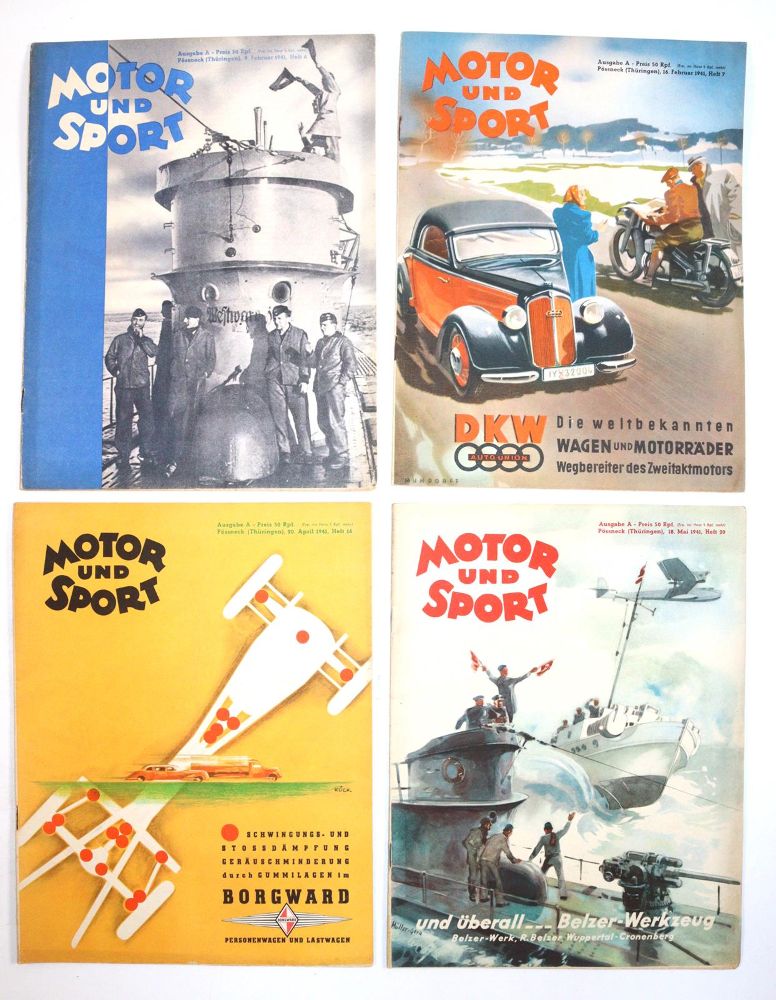 Große Abbildung Nr.3: 144-517 Motor und Sport.: (Zeitschriften und Zeitungen)