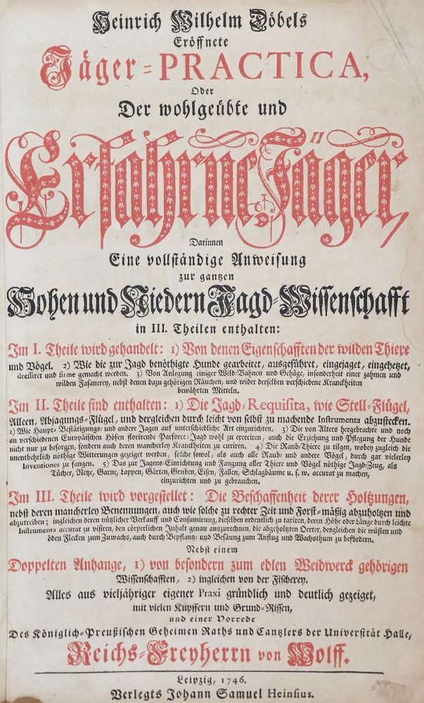 Große Abbildung Nr.1: 144-525 Döbel,H.W.: (Jagd)