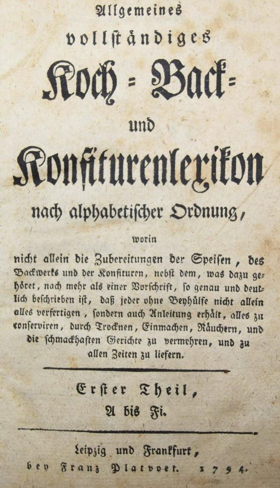 Große Abbildung Nr.3: 144-541 (Gaum,J.F.).: (Küche und Haushalt, Haushalt)