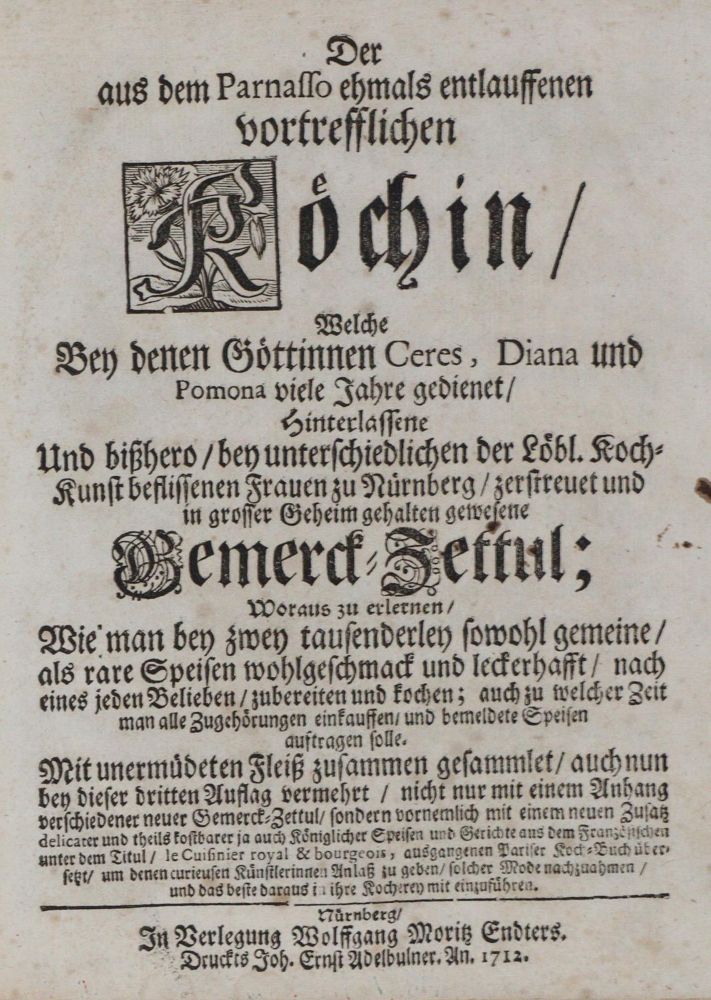 Große Abbildung Nr.2: 144-547 (Endter,S.M.).: (Küche und Haushalt, Kochbücher)