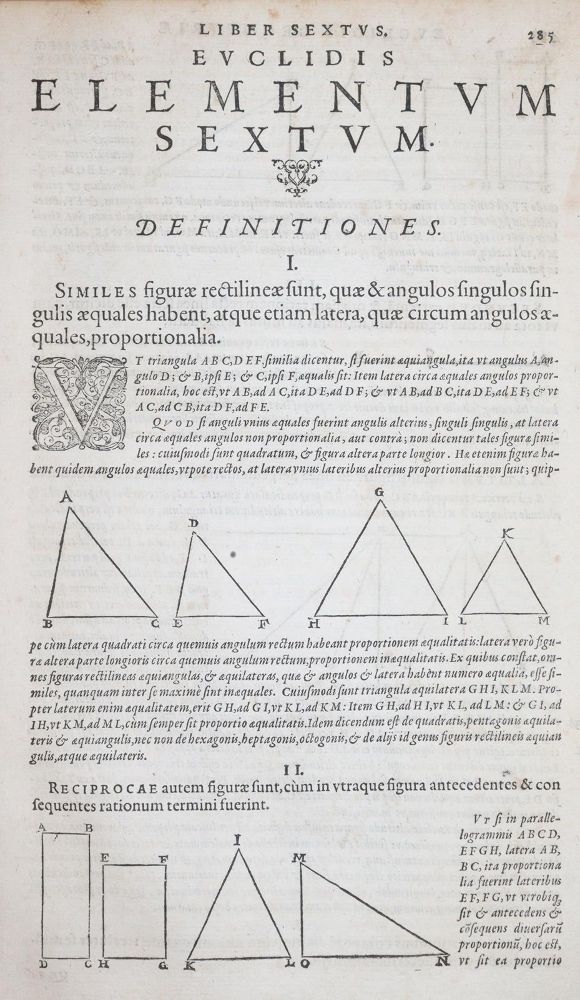 Große Abbildung Nr.2: 144-55 Clavius,C.: (Euklid)