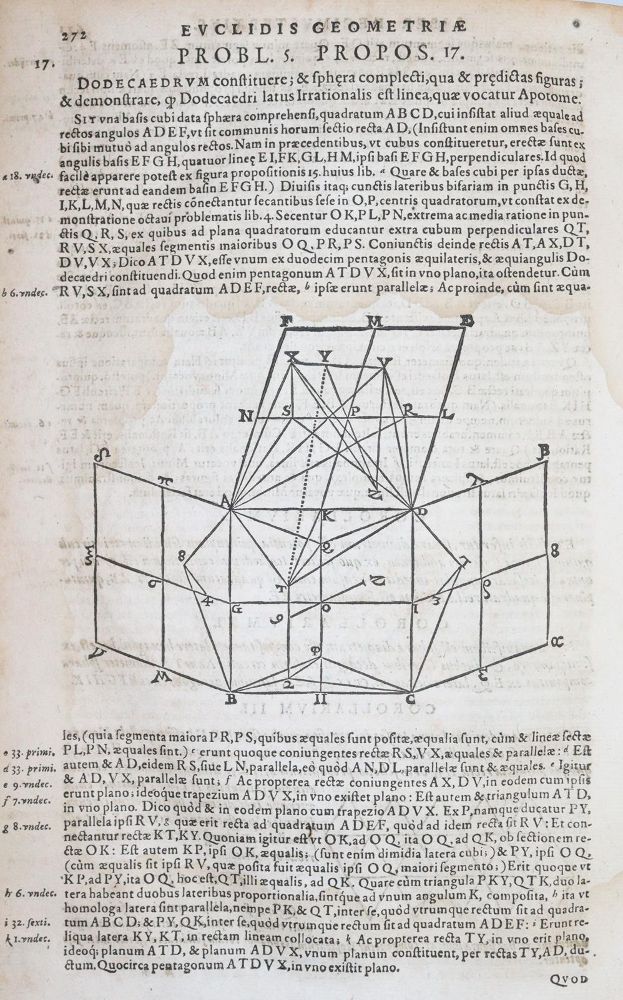 Große Abbildung Nr.3: 144-55 Clavius,C.: (Euklid)