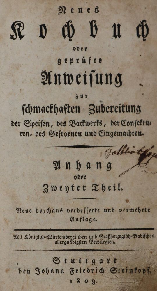Große Abbildung Nr.1: 144-552 (Löffler,F.L.).: (Küche und Haushalt, Kochbücher)