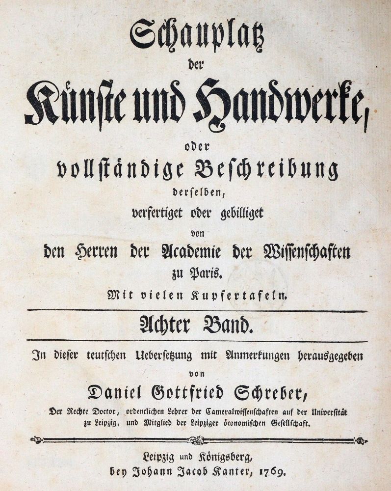 Große Abbildung Nr.1: 144-569 Schauplatz der Künste und Handwerke,: (Küche und Haushalt)