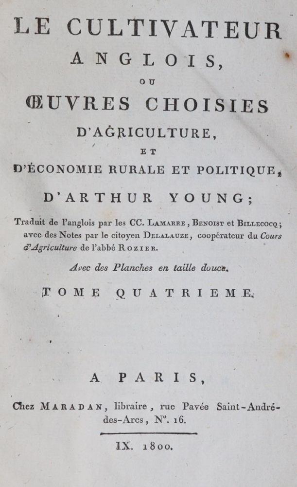 Große Abbildung Nr.1: 144-581 Young,A.: (Land- und Forstwirtschaft, Landwirtschaft)