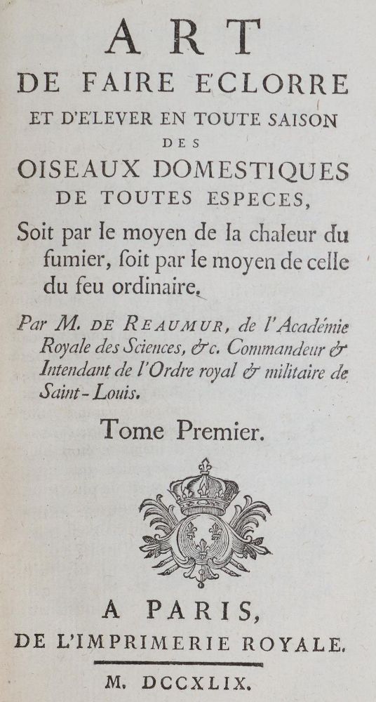 Große Abbildung Nr.2: 144-588 Reaumur,(R.A.F.)de.: (Land- und Forstwirtschaft, Tierhaltung, Geflügel)