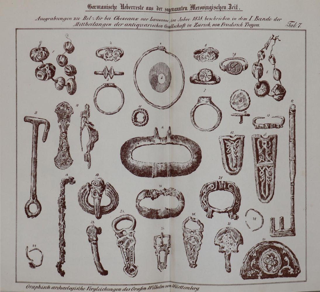 Große Abbildung Nr.1: 144-595 (Urach,W.v.).: (Archäologie)