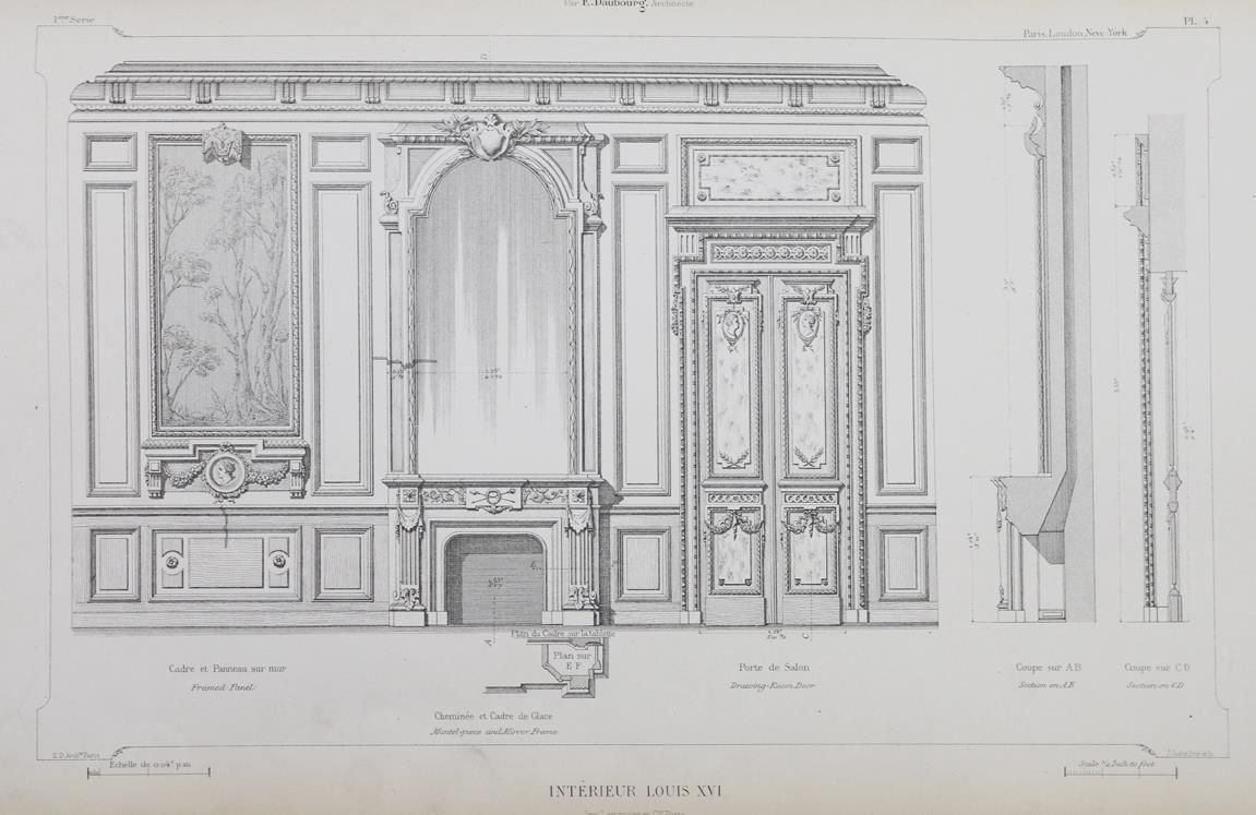 Große Abbildung Nr.1: 144-604 Daubourg,E.: (Architektur)