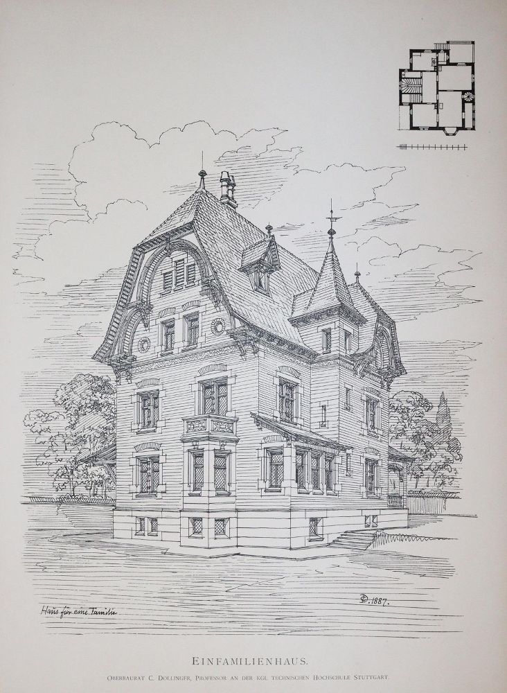 Große Abbildung Nr.2: 144-605 Eisenlohr,L. u. C.Weigle (Hrsg.).: (Architektur)