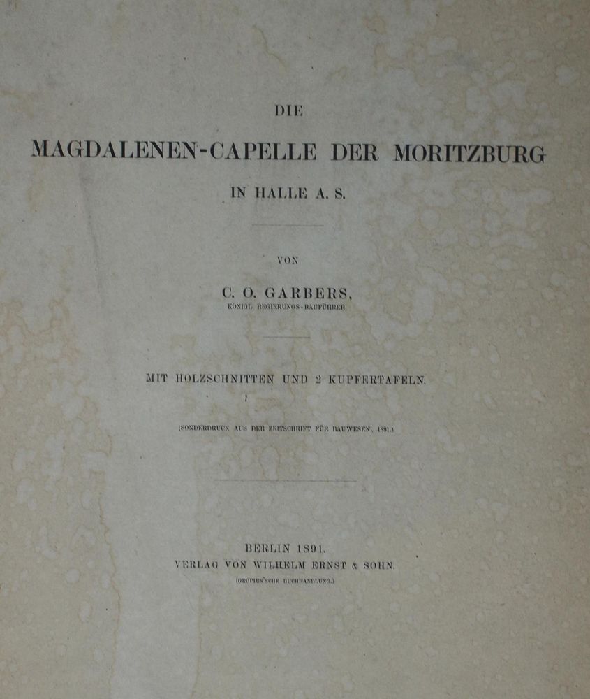 Große Abbildung Nr.2: 144-607 Garbers,C.O.: (Architektur)