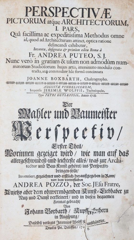 Große Abbildung Nr.1: 144-615 Pozzo,A.: (Architektur)