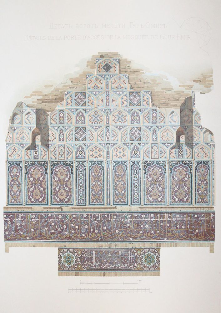 Große Abbildung Nr.5: 144-616 Samarkand.: (Architektur)