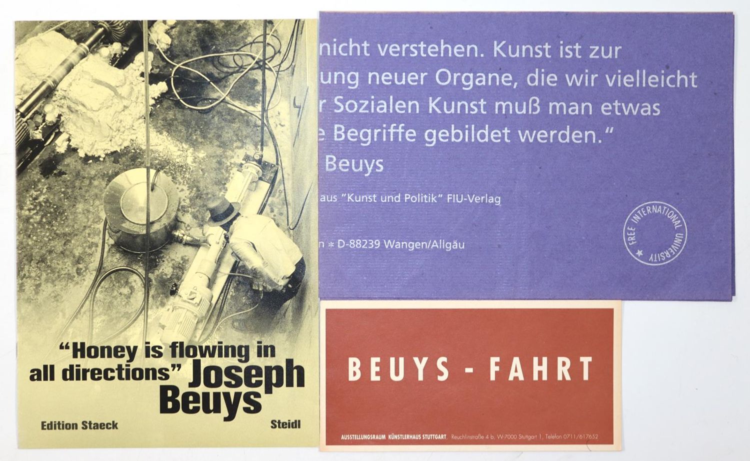 Große Abbildung Nr.1: 144-621 Beuys, Joseph.: (Kunstwissenschaft)