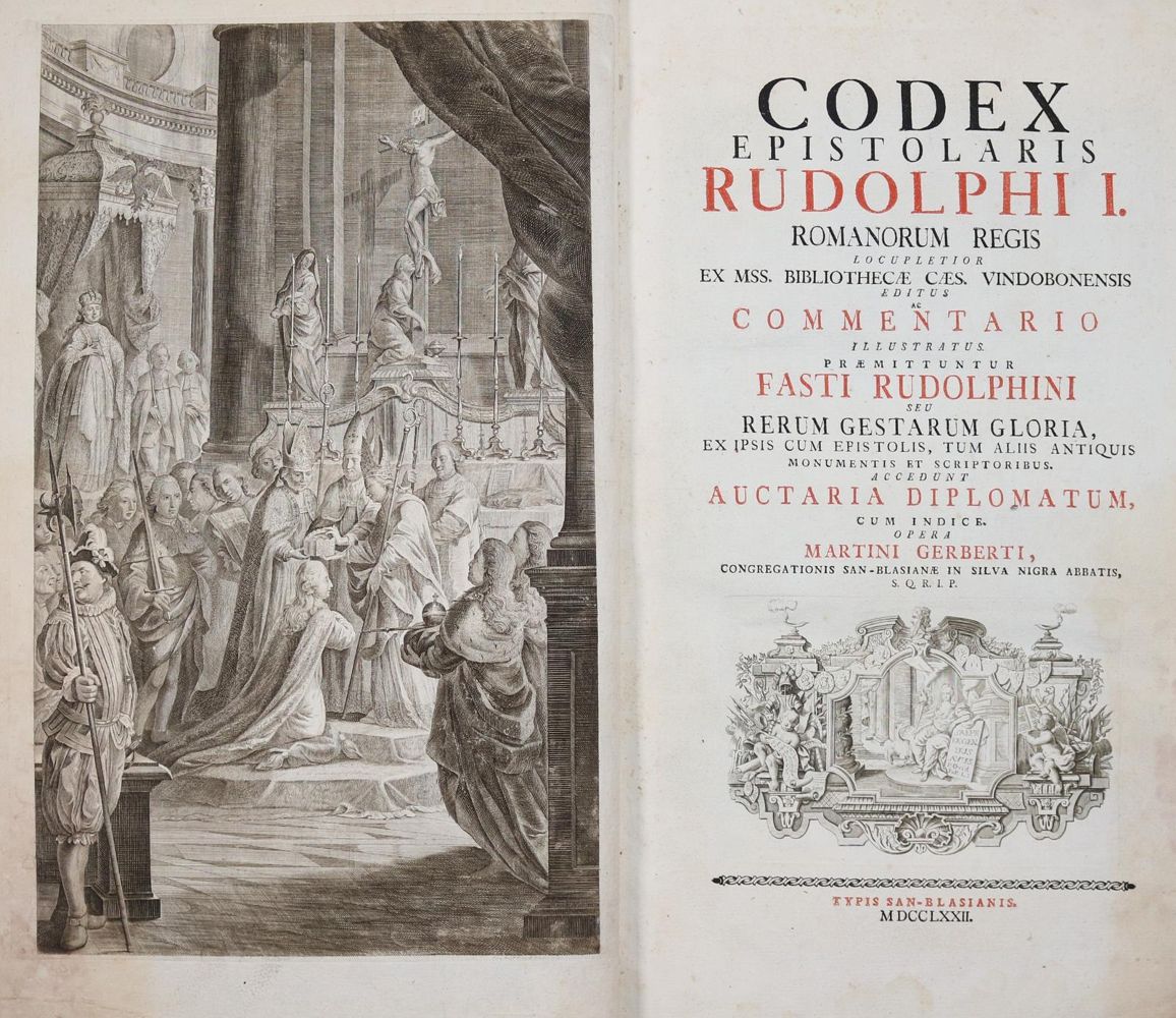 Große Abbildung Nr.1: 144-63 Gerbert, M.: (Alte Drucke, Handschriften und Theologie)