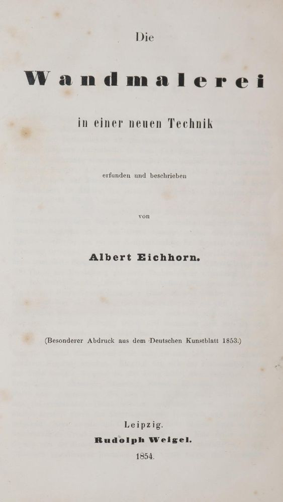 Große Abbildung Nr.1: 144-630 Eichhorn,A.: (Kunstwissenschaft)