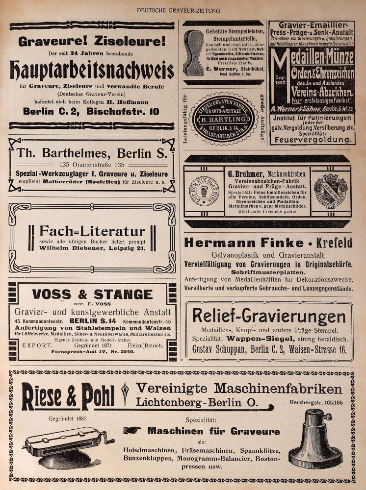 Große Abbildung Nr.4: 144-638 Graveur-Zeitung.: (Kunstwissenschaft)
