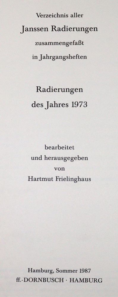 Große Abbildung Nr.1: 144-640 Frielinghaus,H.: (Janssen)