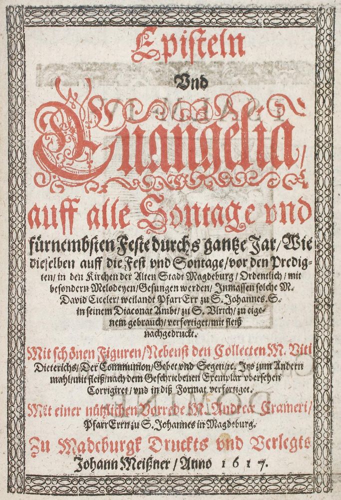 Große Abbildung Nr.1: 144-65 Ciceler,D. (Hrsg.).: (Gesangbücher)