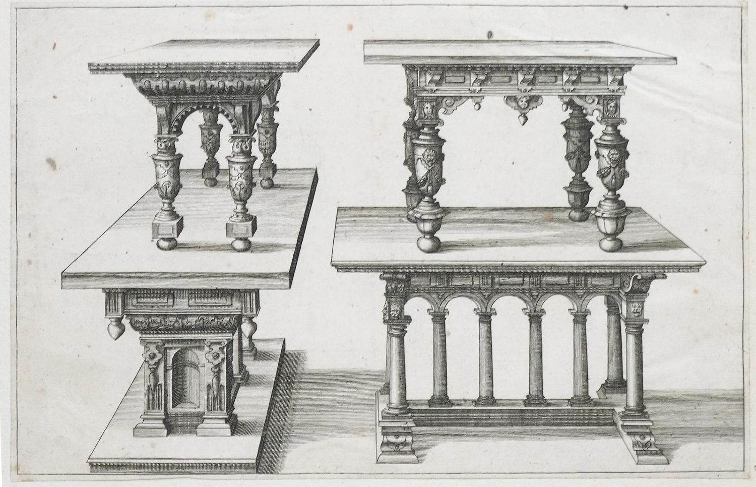 Große Abbildung Nr.1: 144-657 Vredeman de Vries, Hans: (Möbel)