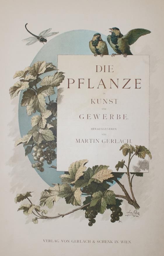 Große Abbildung Nr.1: 144-664 Seder,A. u. M.Gerlach.: (Ornamente, Jugendstil)