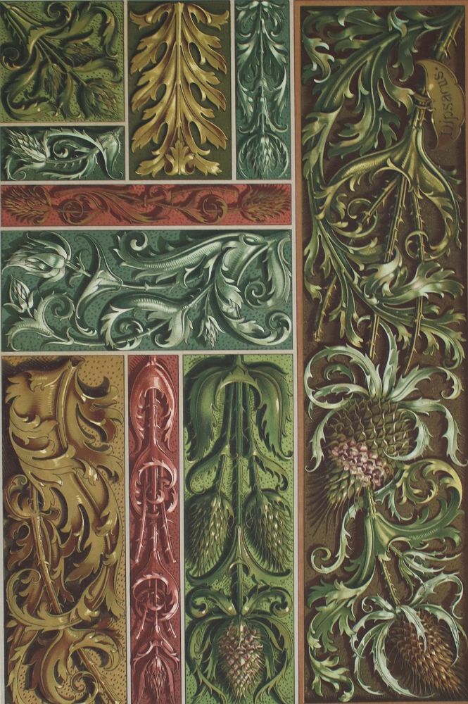 Große Abbildung Nr.2: 144-664 Seder,A. u. M.Gerlach.: (Ornamente, Jugendstil)