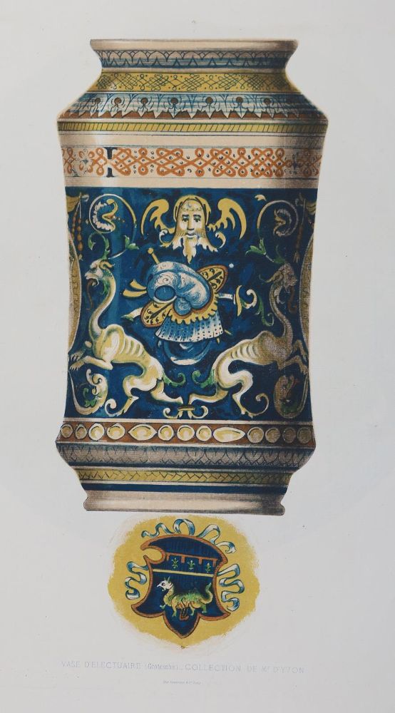 Große Abbildung Nr.5: 144-669 Delange,C. u. C.Borneman.: (Porzellan u. Keramik)