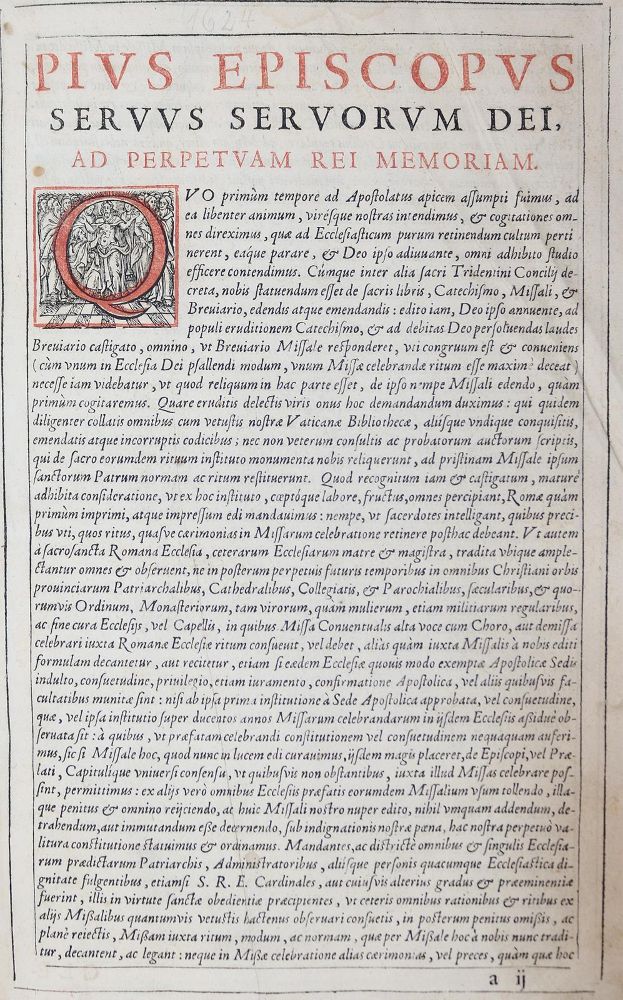 Große Abbildung Nr.2: 144-67 (Missale Romanum).: (Gesangbücher)