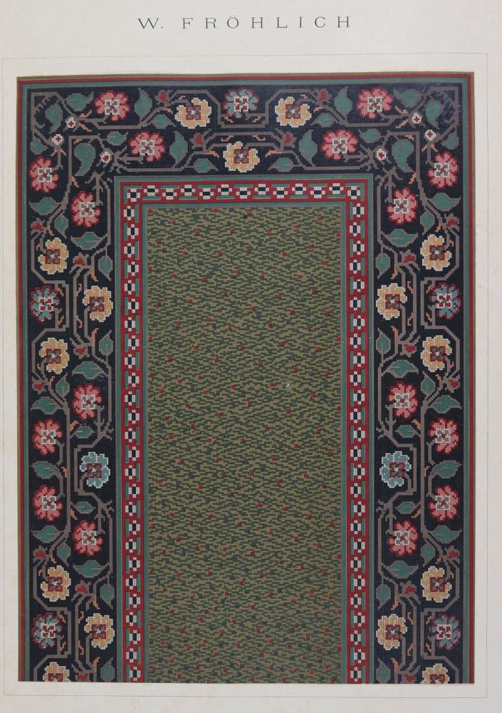 Große Abbildung Nr.4: 144-684 Fröhlich,W.: (Teppiche)